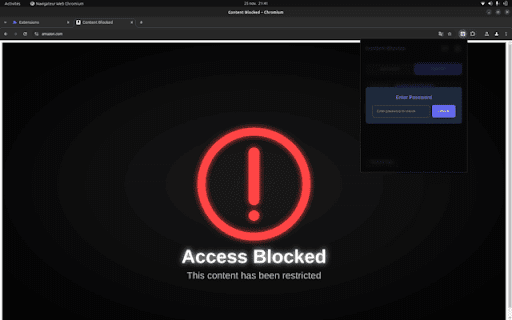 Aezi Content Blocker  from Chrome web store to be run with OffiDocs Chromium online