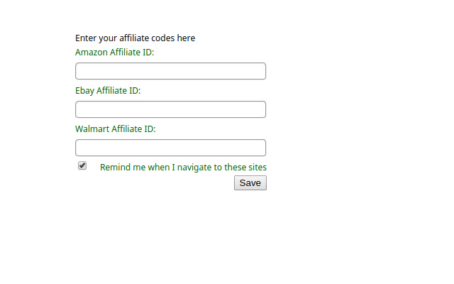 Affiliate Mate  from Chrome web store to be run with OffiDocs Chromium online