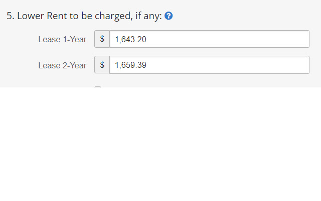 AF preferential rent calculator  from Chrome web store to be run with OffiDocs Chromium online