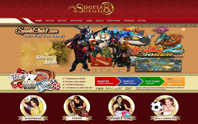 Agen Bola Sportsclub8  from Chrome web store to be run with OffiDocs Chromium online