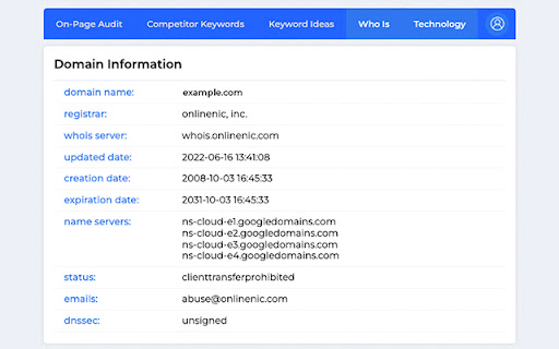 Agency Dashboard SEO Extension  from Chrome web store to be run with OffiDocs Chromium online
