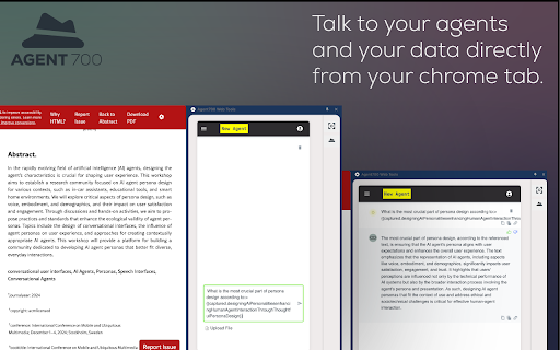 Agent700 Web Tools  from Chrome web store to be run with OffiDocs Chromium online