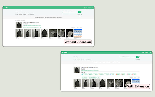 Agent Warning Remover  Yupoo Quick Buy  from Chrome web store to be run with OffiDocs Chromium online