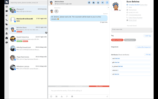 AhaChat  from Chrome web store to be run with OffiDocs Chromium online
