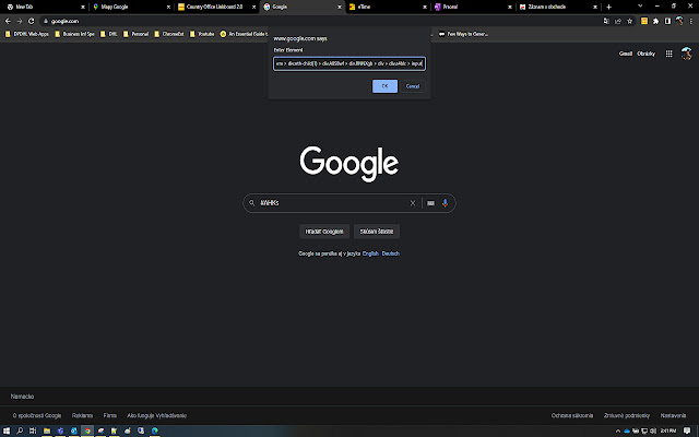 AHK add on  from Chrome web store to be run with OffiDocs Chromium online