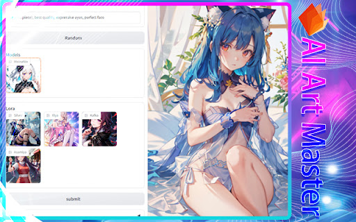 AI Anime Character Generator Text To Anime  from Chrome web store to be run with OffiDocs Chromium online