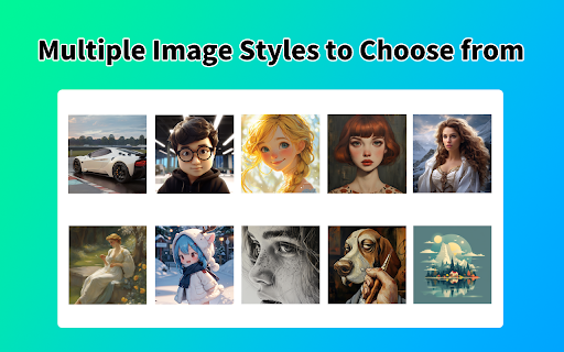 AI Art Generator  from Chrome web store to be run with OffiDocs Chromium online