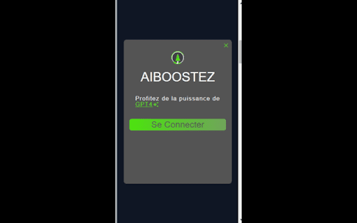 AIBOOSTEZ  from Chrome web store to be run with OffiDocs Chromium online