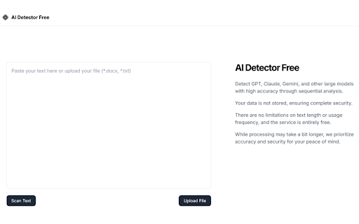 AI Detector Free from Chrome web store to be run with OffiDocs Chromium online AI Detector Free from Chrome web store to be run with OffiDocs Chromium online