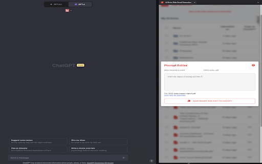 AI Drive Side Panel  from Chrome web store to be run with OffiDocs Chromium online