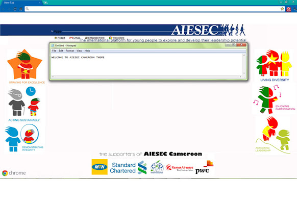 AIESEC Cameroon  from Chrome web store to be run with OffiDocs Chromium online