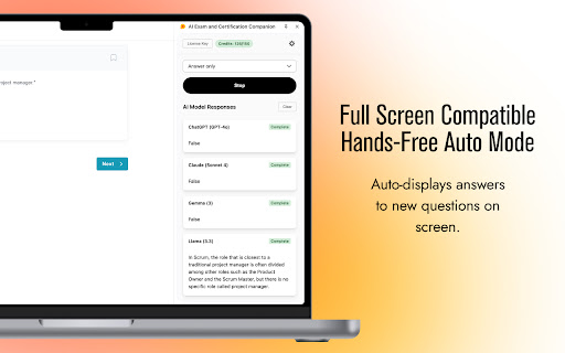 AI Exam and Certification Companion  from Chrome web store to be run with OffiDocs Chromium online