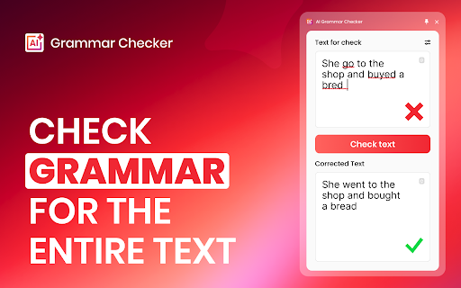 AI Grammar Checker  from Chrome web store to be run with OffiDocs Chromium online