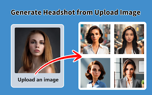 AI Headshot Generator | AI PFP Maker  from Chrome web store to be run with OffiDocs Chromium online