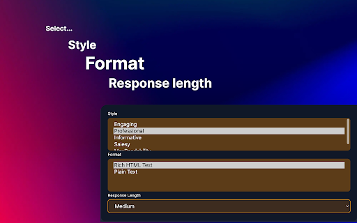 AI Job Description Generator  from Chrome web store to be run with OffiDocs Chromium online