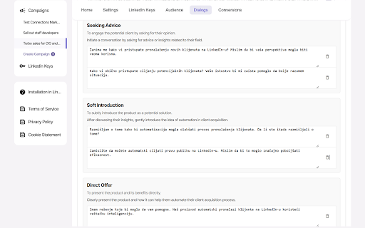 AI Linkedin Lead Generator  from Chrome web store to be run with OffiDocs Chromium online
