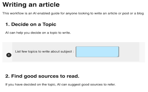 AI Mentor  from Chrome web store to be run with OffiDocs Chromium online