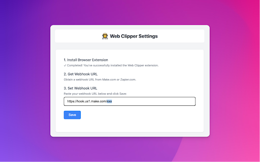 AInauten Web Clipper  from Chrome web store to be run with OffiDocs Chromium online