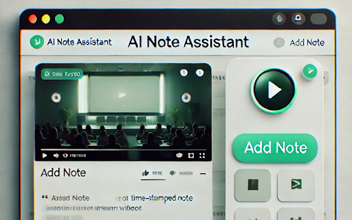 AI Note Assistant  from Chrome web store to be run with OffiDocs Chromium online