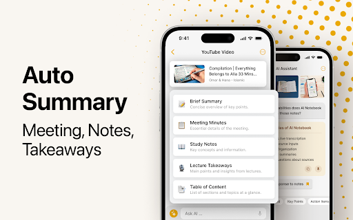 AI Notebook Web Clipper  from Chrome web store to be run with OffiDocs Chromium online