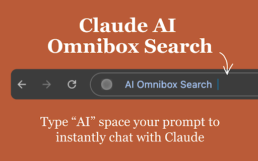 AI Omnibox Search  from Chrome web store to be run with OffiDocs Chromium online