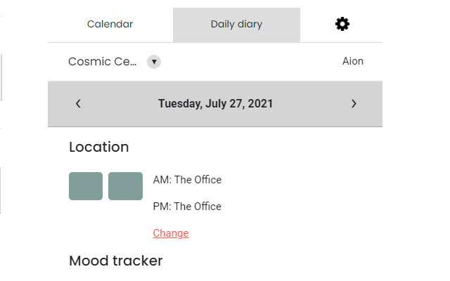 Aion  from Chrome web store to be run with OffiDocs Chromium online