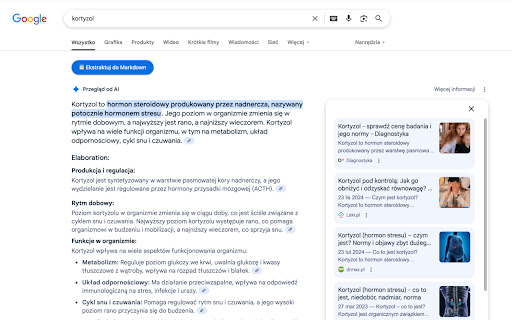 AI Overview Extractor  from Chrome web store to be run with OffiDocs Chromium online