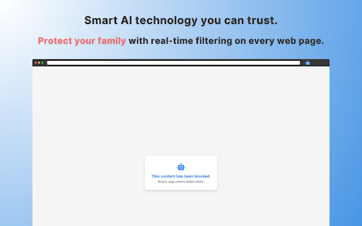 AI Parental Control  from Chrome web store to be run with OffiDocs Chromium online