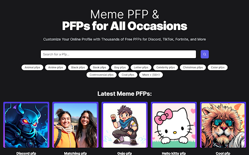 AI PFP Maker  from Chrome web store to be run with OffiDocs Chromium online