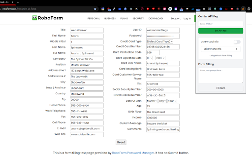 AI Powered Form Automator  from Chrome web store to be run with OffiDocs Chromium online