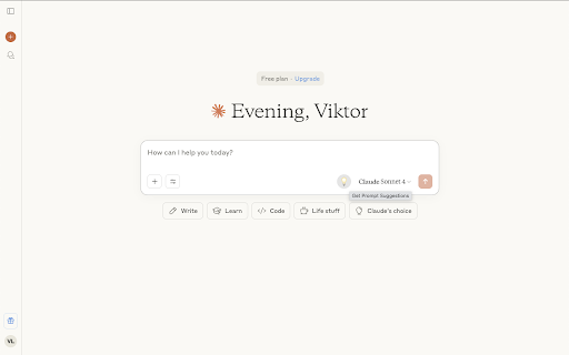 AI Prompt Suggester  from Chrome web store to be run with OffiDocs Chromium online