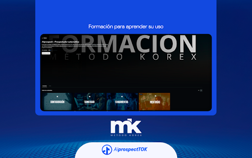 Ai ProspectTok  from Chrome web store to be run with OffiDocs Chromium online