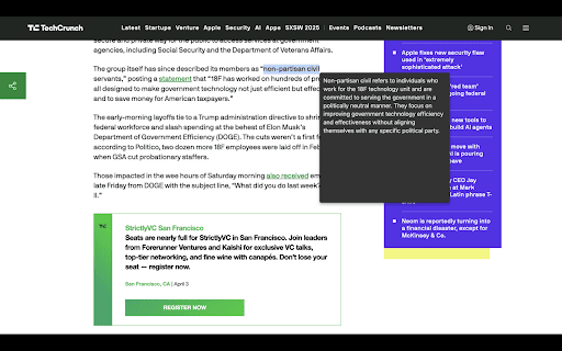 AI Quick Explanation  from Chrome web store to be run with OffiDocs Chromium online