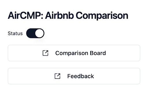 AirCMP: Your Airbnb Comparison Tool  from Chrome web store to be run with OffiDocs Chromium online