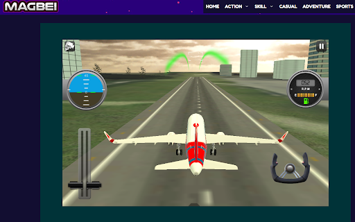 Aircraft Flight Simulator Game Launcher  from Chrome web store to be run with OffiDocs Chromium online