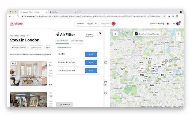 Air Filter  from Chrome web store to be run with OffiDocs Chromium online
