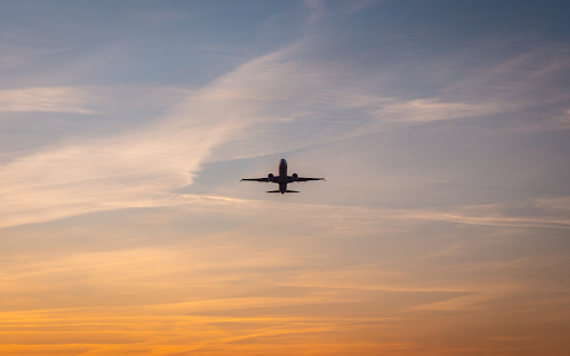 Airplane in the sky  from Chrome web store to be run with OffiDocs Chromium online