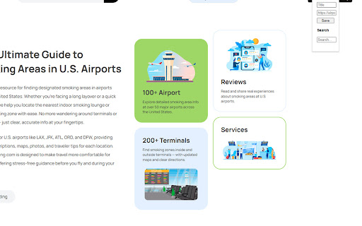Airport Bookmark Manager  from Chrome web store to be run with OffiDocs Chromium online