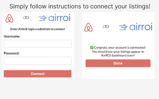 AirROI Connect  from Chrome web store to be run with OffiDocs Chromium online
