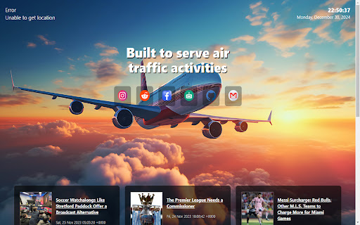 airsport  from Chrome web store to be run with OffiDocs Chromium online