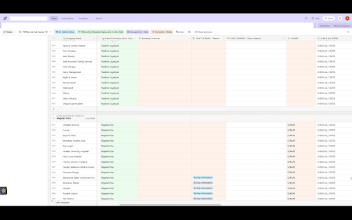 Airtable Cleaner  from Chrome web store to be run with OffiDocs Chromium online