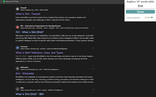 Ai Slop Replacer  from Chrome web store to be run with OffiDocs Chromium online