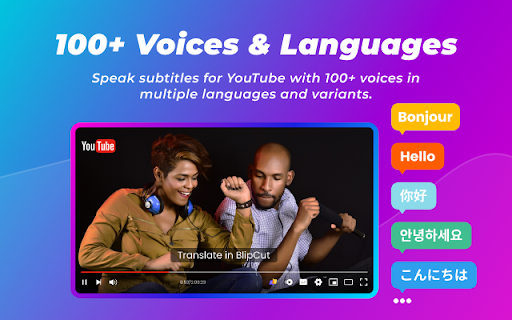AI Speak Subtitles for YouTube  from Chrome web store to be run with OffiDocs Chromium online