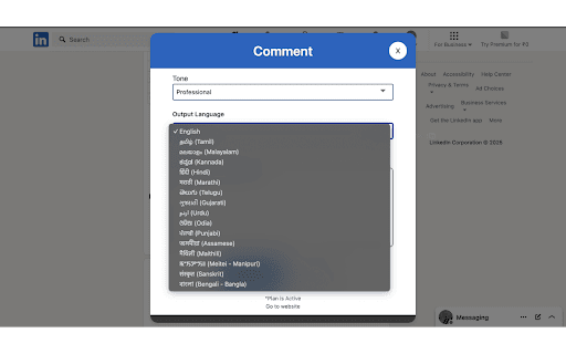 AIssist Connect . Comment . Engage.  from Chrome web store to be run with OffiDocs Chromium online