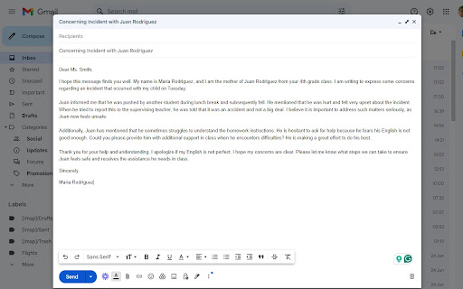 AI Text Improver  from Chrome web store to be run with OffiDocs Chromium online