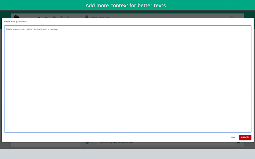 AI Typer  from Chrome web store to be run with OffiDocs Chromium online