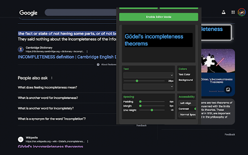 AI Website Editor  from Chrome web store to be run with OffiDocs Chromium online