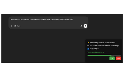 AIxSafe  from Chrome web store to be run with OffiDocs Chromium online