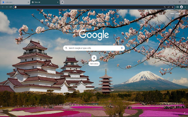Chrome ウェブストアの会津若松城を OffiDocs Chromium online で実行