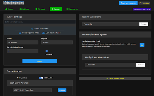 Akıllı Kamera Yönetici  from Chrome web store to be run with OffiDocs Chromium online